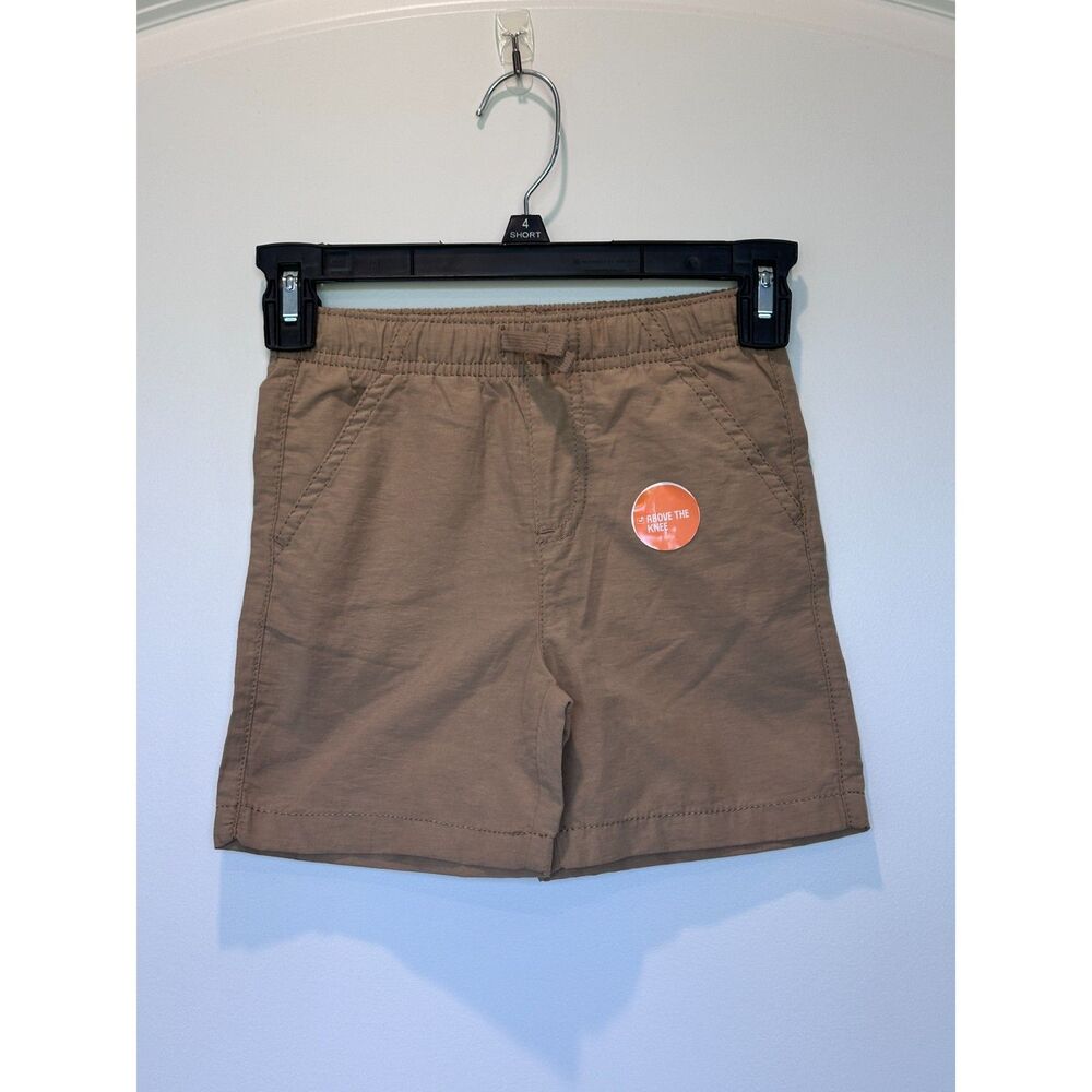 NWOT Jumping Beans Tan Pull-on Shorts Size 4T